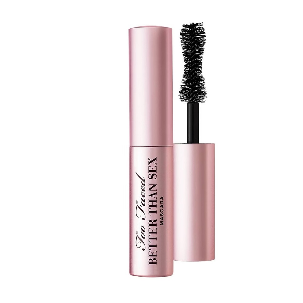 Too Faced Better Than Sex Volumizing & Lengthening Black Mascara Mini New in Box